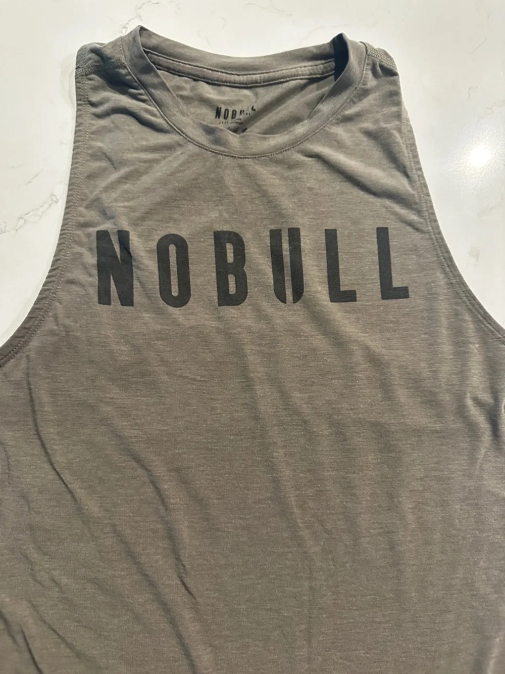 NOBULL Muscle Tank Olive Green - Picture 4 of 12